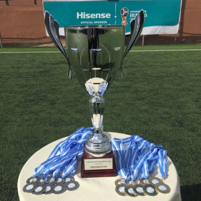&Sigma;&tau;&iota;&sigmaf; 31/1 &omicron; &mu;&epsilon;&gamma;ά&lambda;&omicron;&sigmaf; &tau;&epsilon;&lambda;&iota;&kappa;ό&sigmaf; &tau;&omicron;&upsilon; HISENSE - PARADISE Football Cup &Sigma;&Epsilon;&Pi;'18!